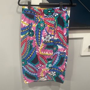 NWT J.Crew Faux wrap pencil skirt